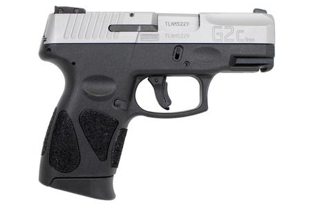 TAURUS G2C 9MM SUB-COMPACT WITH STAINLESS SLIDE