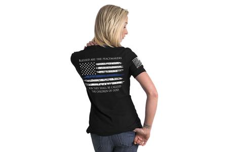 THIN BLUE LINE WOMENS TEE