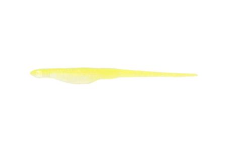 6` WHIPLASH SHAD CHARTREUSE PEARL