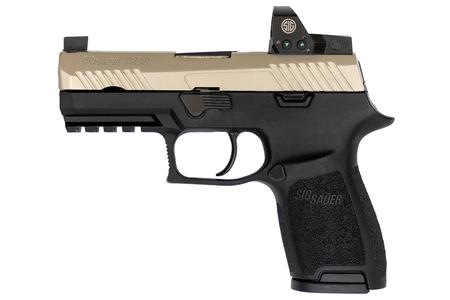 P320 COMPACT TWO-TONE RX 9MM NICKEL