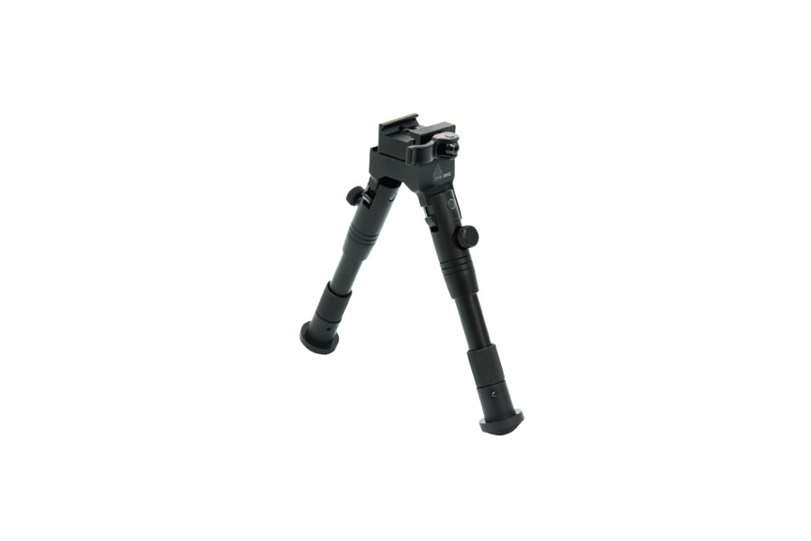 Leapers New Gen Med Pro Shooters Bipod Quick Detach - 6.2 - 6.7 In 