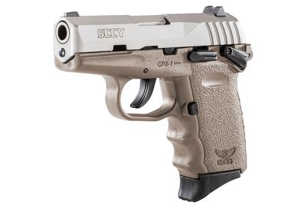CPX-1 9MM FDE WITH STAINLESS SLIDE