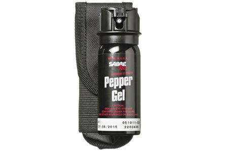 TACTICAL PEPPER GEL WITH FLIP TOP AND BELT HOLSTER