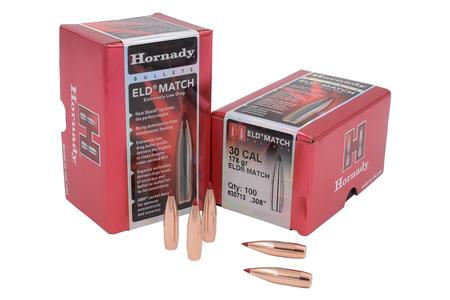 HORNADY 30 CAL .308 178 GR ELD MATCH