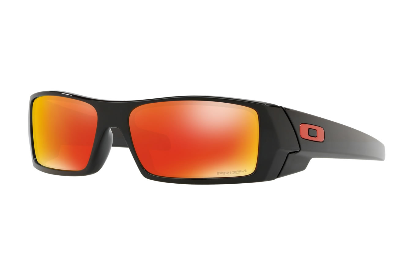 Oakley Gascan Sunglasses with Polished Black Frame and Prizm Ruby ...