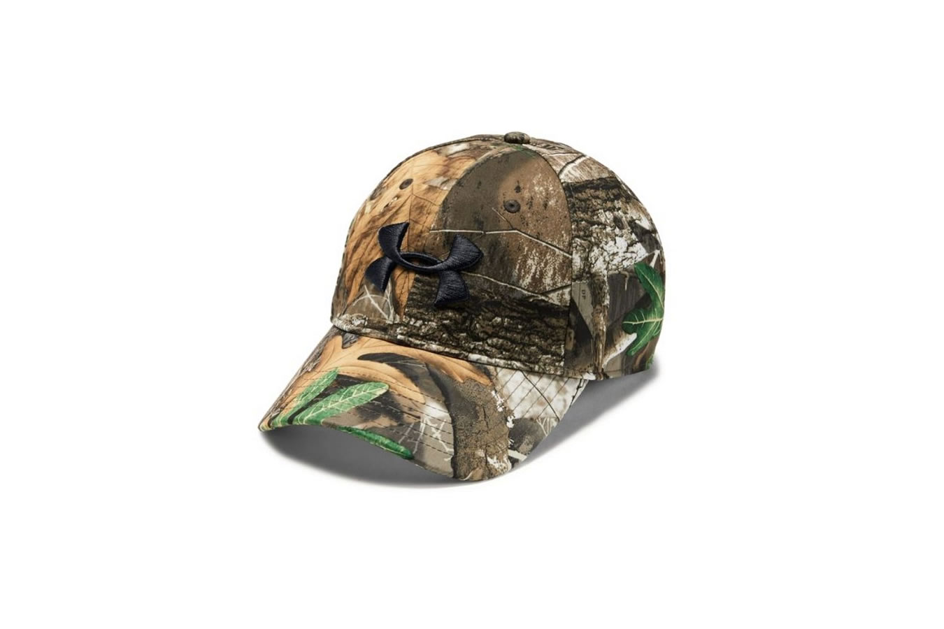 under armour men's camo stretch fit cap