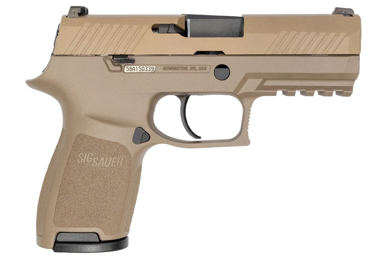 Shop Sig Sauer P320 Compact 9mm Flat Dark Earth Pistol with 3 Magazines ...