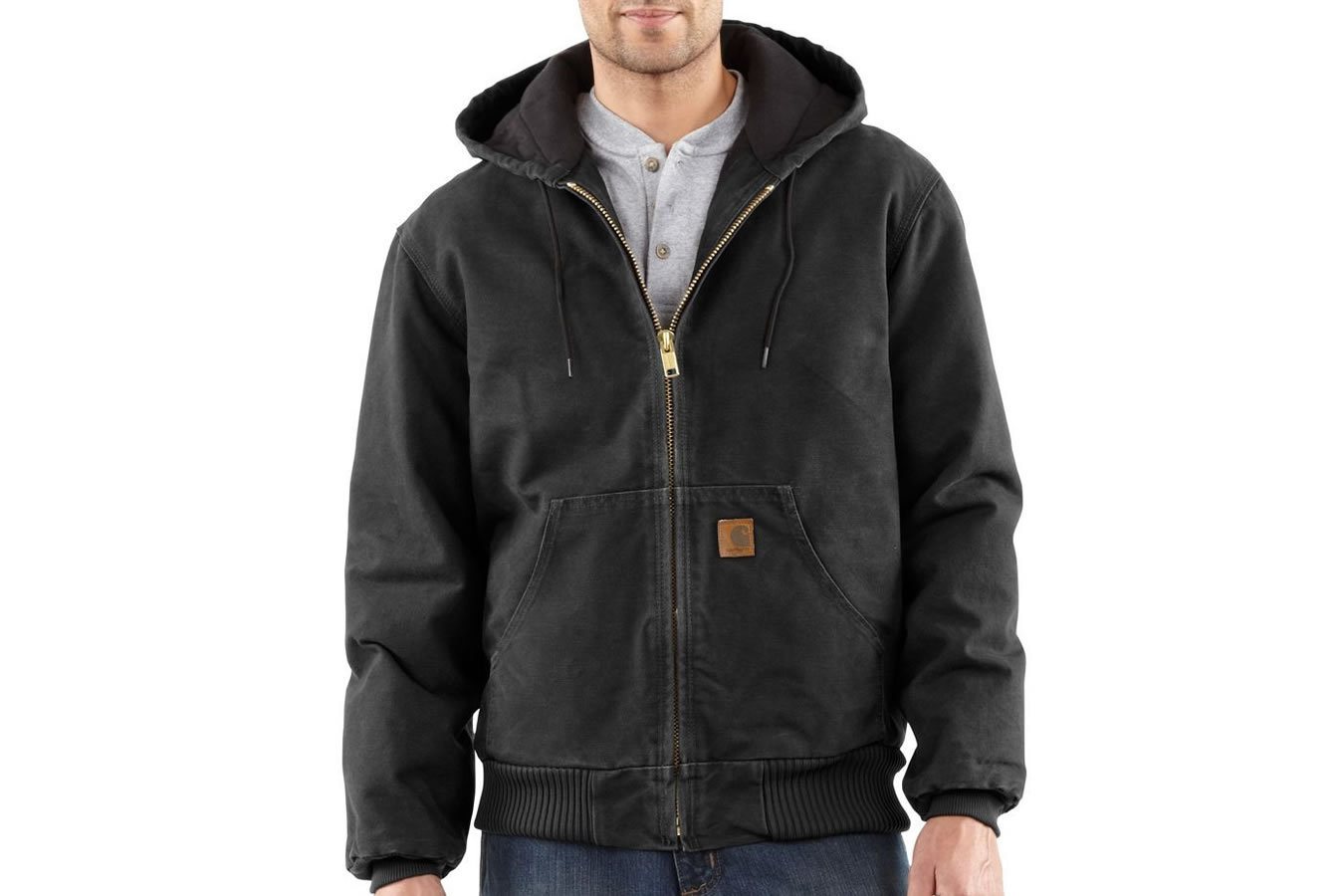 Carhartt Sandstone Quilted Flannel-Lined Active Jac | Vance Outdoors