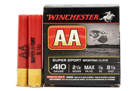 Winchester 410 Gauge 2 1/2 in 1/2 oz 8 1/2 Shot - AA Super Sport 25/Box