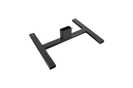 2X4 MASS STEEL TARGET STAND BASE BLACK