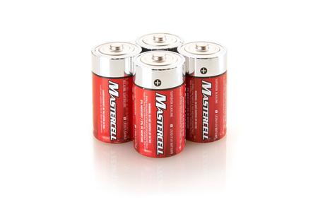 MASTERCELL 4 PACK D BATTERIES