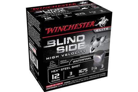 12 GA 3 IN 1-1/8 OZ 3 HIGH VELOCITY BLIND SIDE