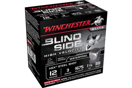 12 GA 3 IN 1-1/8 OZ BB HIGH VELOCITY BLIND SIDE