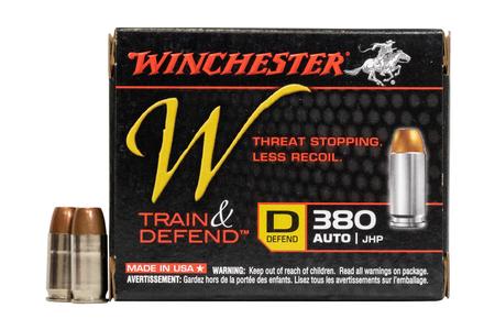 380 AUTO 95 GR DEFENDER REDUCED RECOIL JHP