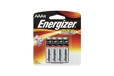 ENERGIZER BATTERY CO MAX ALKALINE AA 8 PACK