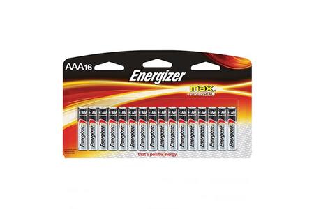 ENERGIZER BATTERY CO Energizer Max AAA - 16 Count - ENERGIZER BATTERY CO