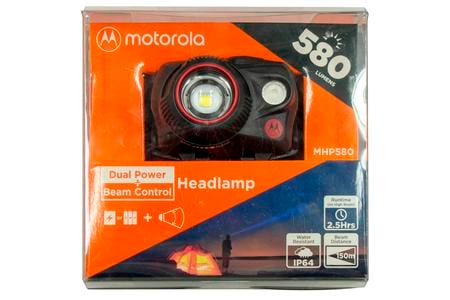 580 LUMEN HEADLAMP W/ MOTION SENSING  ADJ. SPOT TO BEAM FLOOD