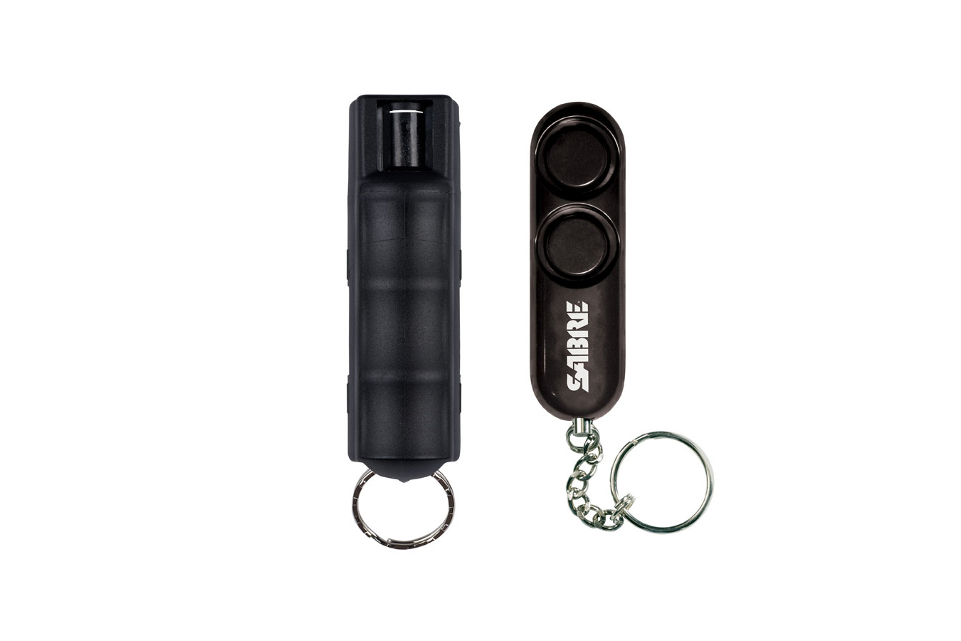 PEPPER SPRAY AND PERSONAL ALARM SAFETY KIT BLACK