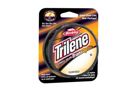 TRILENE TRANSOPTIC CLEAR GOLD 8LB.