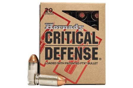 HORNADY 40SW 165 gr Critical Defense 20/Box