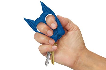 SPIKE SELF DEFENSE KEY CHAIN BLUE