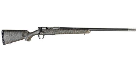 CHRISTENSEN ARMS Ridgeline 30 Nosler Bolt-Action Rifle with Green, Black and Tan Stock