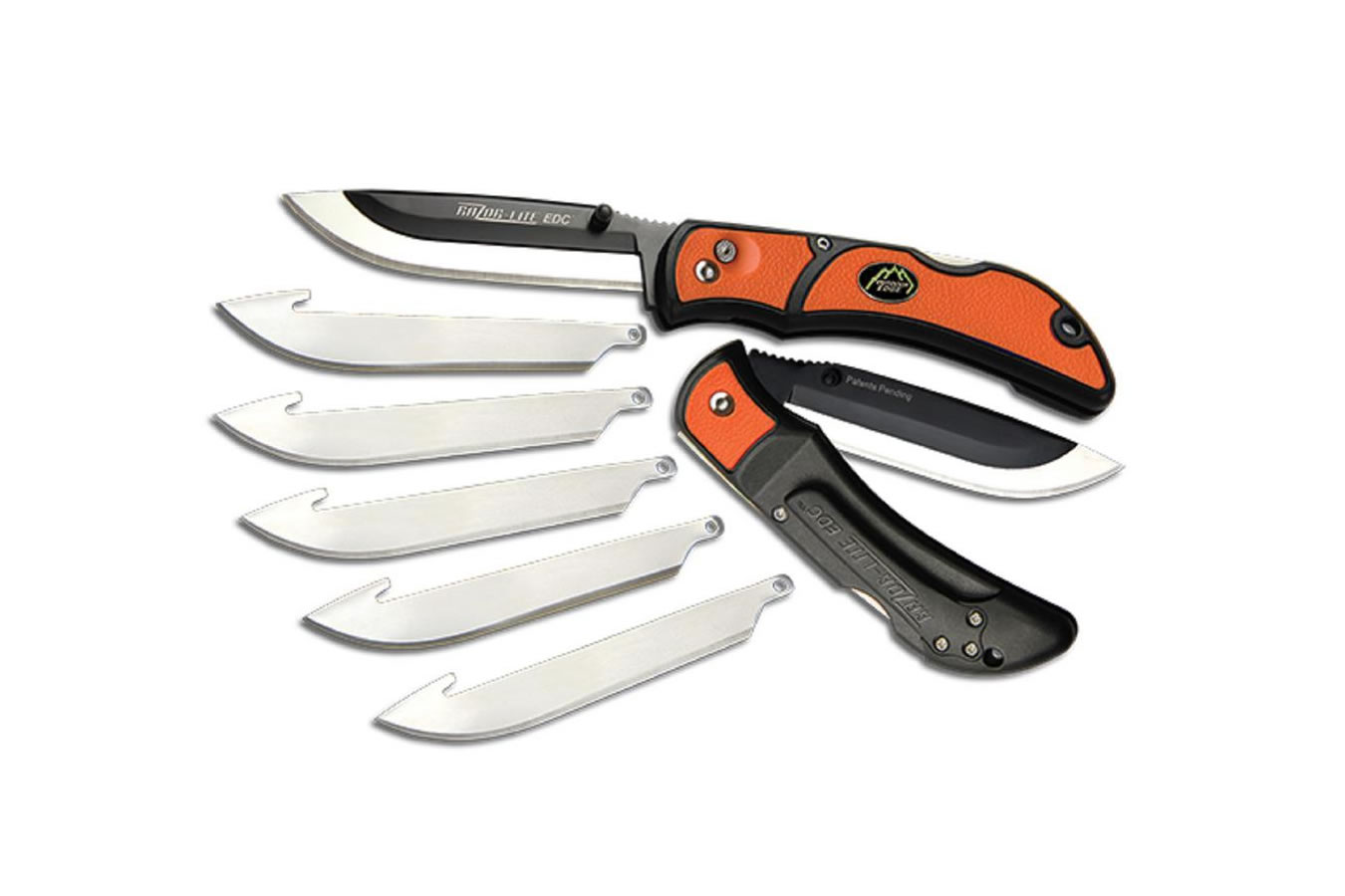 Outdoor Edge 3.5 Inch RazorLite EDC, 6-Blade, Orange