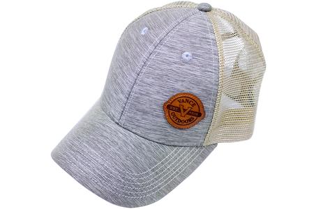 VANCE OUTDOORS GREY HTHR KHAKI TRUCKER HAT