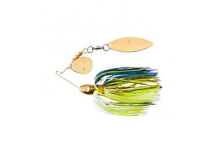 VIBRA WIRE TANDEM SPINNER BAIT 1/4 ONCE