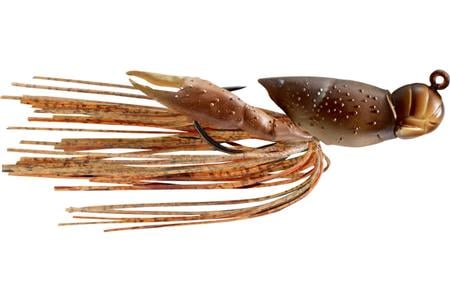 3/8OZ. CRAWFISH JIG NATURAL/BROWN