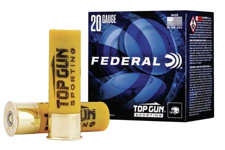 20 GA 2 3/4 IN 7/8 OZ 1,250 FPS 8 TOP GUN SPORTING