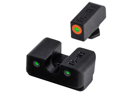 TRUGLO TRITIUM PRO NIGHT SIGHT SET FOR GLOCK LOW MODELS