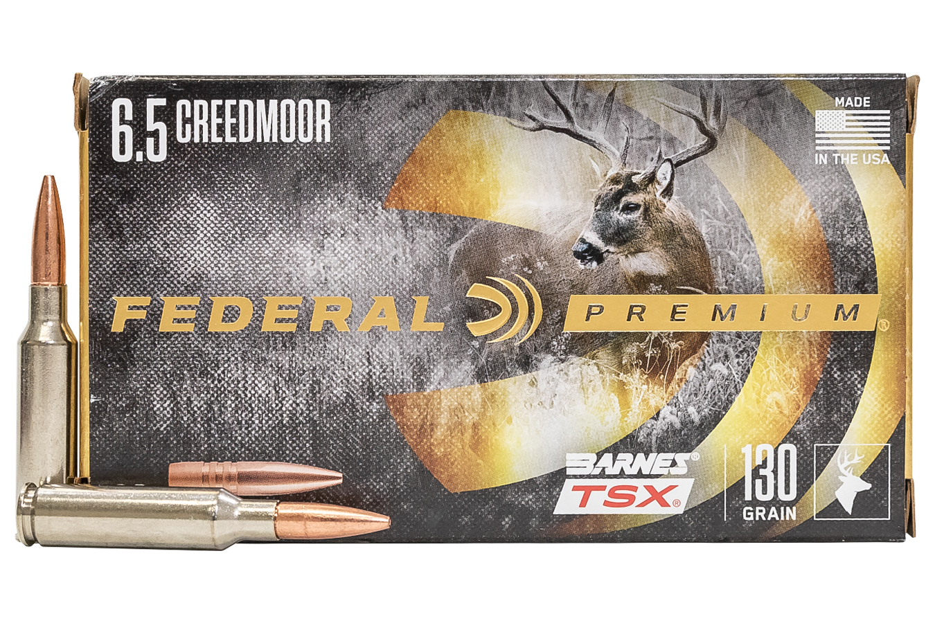 Federal 6.5 Creedmoor 130 gr Barnes TSX Hollow Point 20 ...