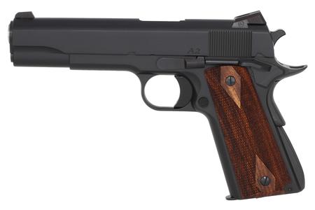 A2 45 ACP 1911 WITH WOOD GRIPS