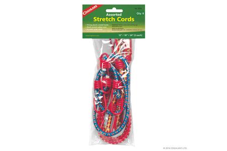 STRETCH CORD ASST. -- 6/PKG