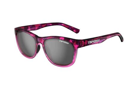 SWANK WITH PINK CONFETTI FRAME AND SMOKE LENSES