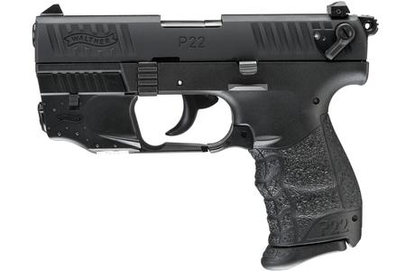 WALTHER P22Q 22LR Rimfire Pistol with Laser