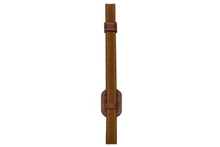 1IN TAN SUEDE STRAP BUCKLE ADJ