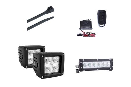 ANZO 6 INCH LED OFF ROAD LIGHT BAR COMBO