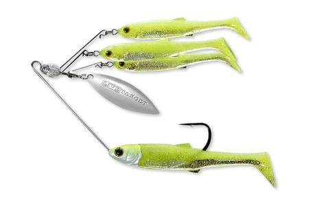 SPINNER RIG SMALL CHARTREUSE/SILVER