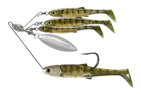 1/4OZ. SMALL SPINNER RIG GOLD PERCH