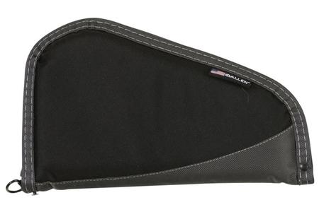 ALLEN COMPANY 8 INCH DELUXE HANDGUN CASE (BLACK/GRAY)