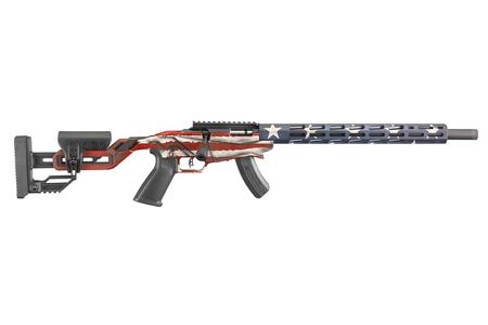 RUGER PRECISION RIMFIRE 22LR BOLT-ACTION RIFLE AMERICAN FLAG FINISH