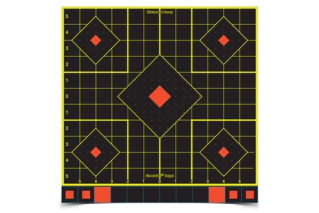 SHOOT-N-C 12 INCH SIGHT-IN 5 TARGETS-60 PASTERS