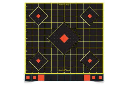 SHOOT-N-C 12 INCH SIGHT IN, 12 TARGETS-144 PASTERS