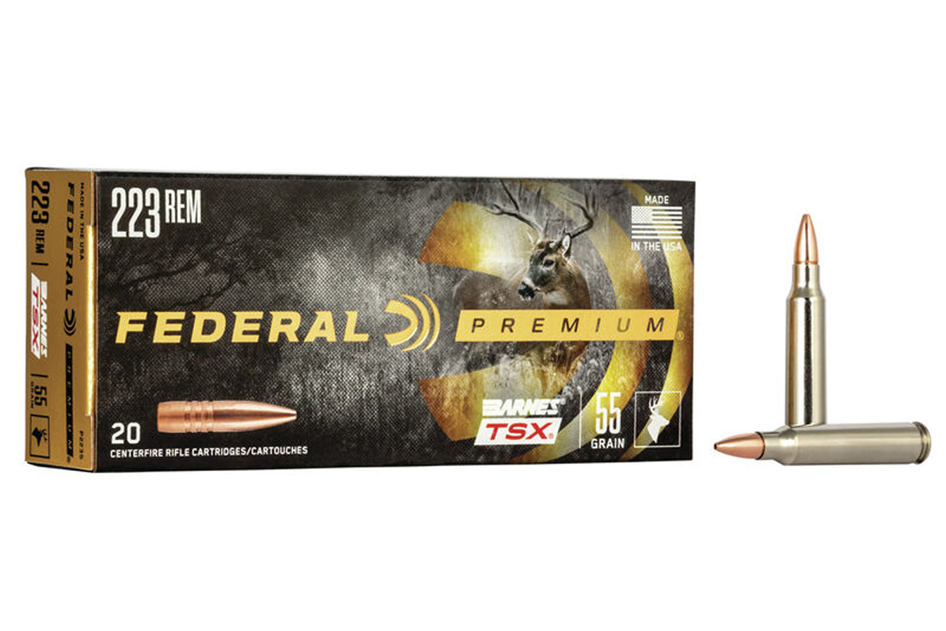 Federal 223 Rem 55 Gr Barnes Tsx 20 Box Sportsman S Outdoor