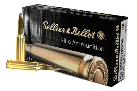 SELLIER AND BELLOT 6.5 Creedmoor 131 Grain Soft Point 20/Box