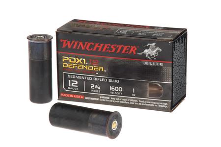 Winchester 12 Gauge 2-3/4 Inch 1 oz Segmented Rifled Slugs PDX1 Defender 10/Box