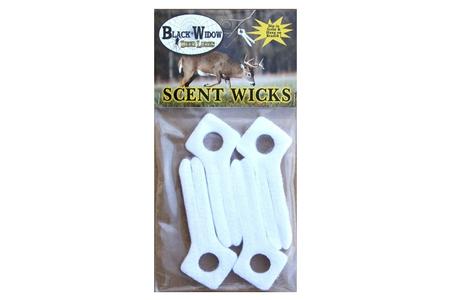 BLACK WIDOW SCENT WICKS 4-PACK