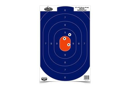 DIRTY BIRD 12X18 BLUE/ORANGE TARGET